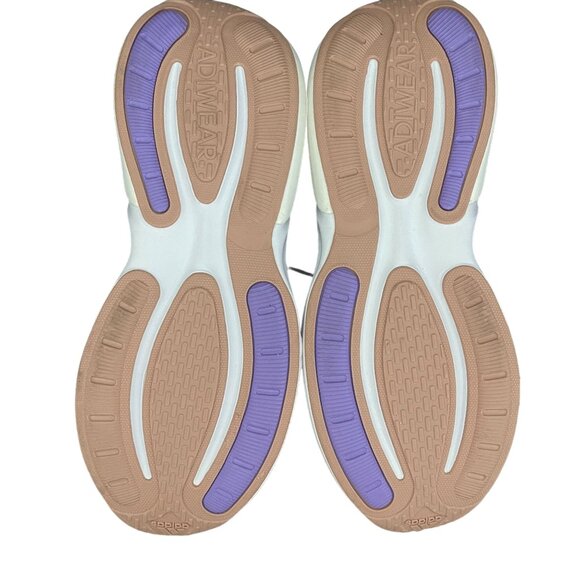 Adidas Alphabounce + Bounce Running Shoe HP6150 Women's White Purple, 9.5 NWOB - Picture 9 of 10